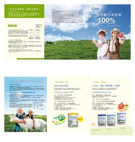 箱子魚工作室 - 卡洛塔尼羊奶粉海報 箱子魚工作室 - 卡洛塔尼羊奶粉海報