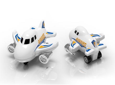 陳漢文 - 空中巴士造型 Die Cast 玩具設計