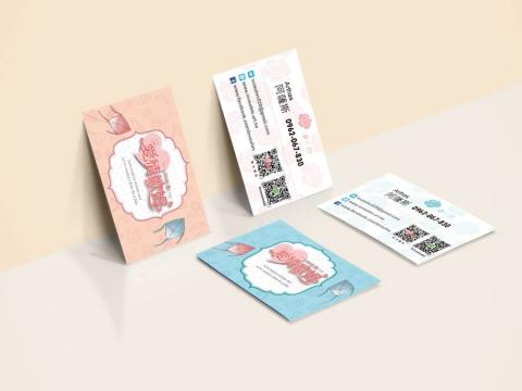 ViewJiezuo個人工作室 - 愛情歐姆-名片設計
(無LOGO設計) 客戶自行提供LOGO