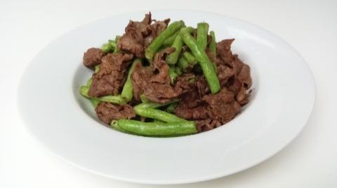 徐瑞美 - 牛肉片炒四季豆