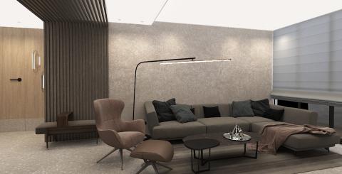 吾界設計 - 新營公寓 老宅改造 - 客廳沙發