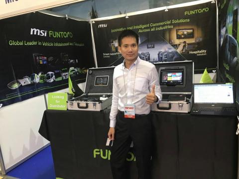 蔡明晏 - 2017烏克蘭基輔車用零配件展覽