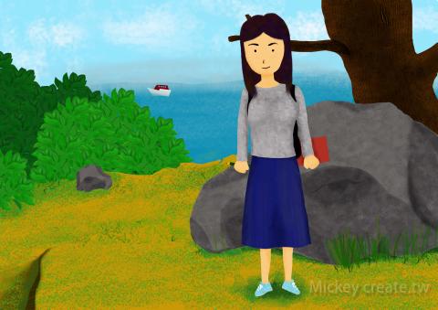 Mickey create.tw - 自畫像，電腦繪圖