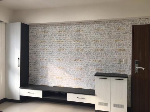 碳築裝修工程行 - TV櫃加鞋櫃