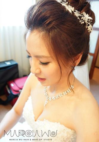 Marcia Wu整體造型 - 自然質感新娘妝感