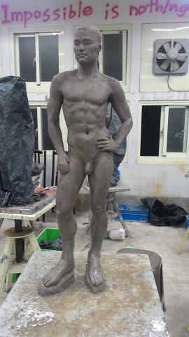 IVY鄧 - 人體塑造模特兒泥仿練習