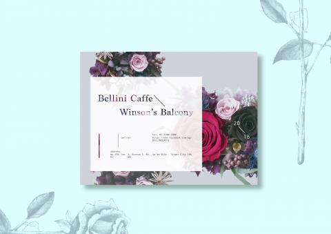 何忠翰 / Bingu - BELLINI CAFE x Winson's Balcony
異業結合工作坊  邀請視覺