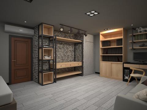 CHI-CHI - 作品範例:3DMAX室內設計