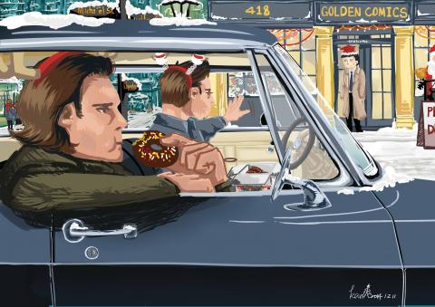 YC.L - 同人茶會12月插圖