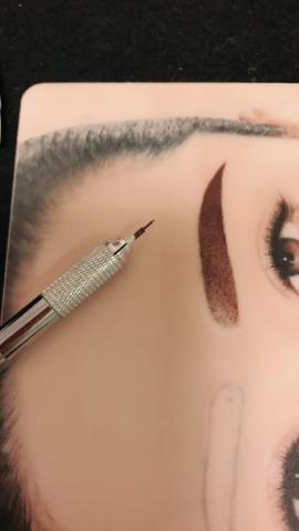 眉型研究所 - 手工霧眉練習 也有接真人模特兒練習