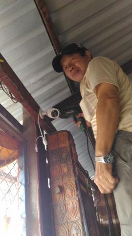 天與 - 安裝監視器系統於泰國南部廟宇