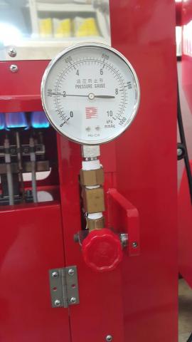 道師傅咖啡烘焙機械工作室 - 落地型，一公斤咖啡烘焙機，瓦斯表