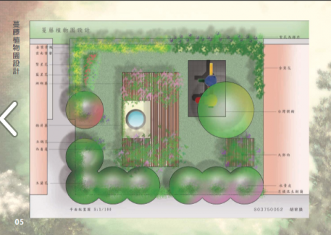 胡哥與灰塵 - 植栽設計圖