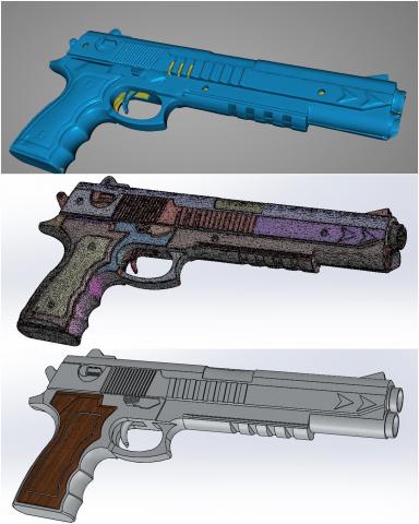 晶湛有限公司 - 3D掃描建圖(玩具槍)