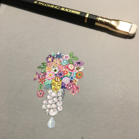 1000 - 手繪珠寶～