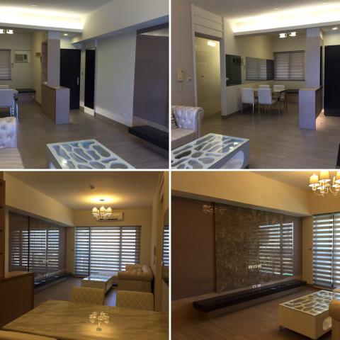 真我空間裝修設計 - 高雄孫公館-客廳、書房兼餐廳