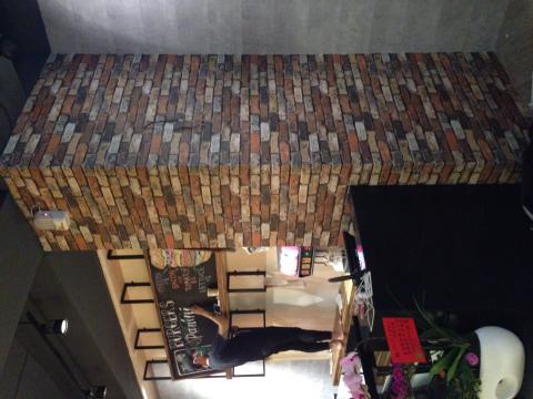 晶品窗簾 - 文化石日本壁紙