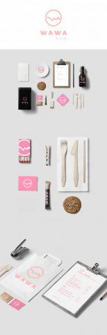 育興國際有限公司 - WAWA手作坊位於東區的甜點店,設計內容如CI企業識別及包裝,這家店面所呈現的都是老闆娘個人的個性及喜好,強調清新感,畢竟甜點店就是要讓人視覺感受甜滋滋的