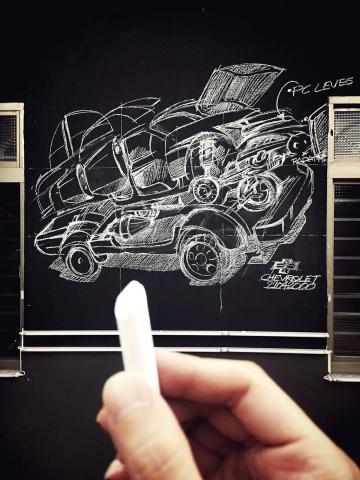 攝影師 言 深 寸 - 商業空間
粉彩壁畫
