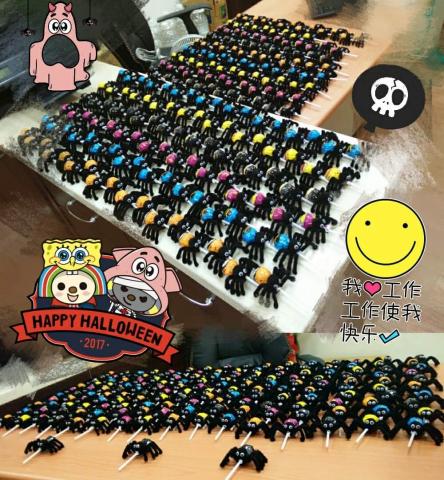 米媽手作雜貨舖 - 幼兒園，團體萬聖節造型糖果