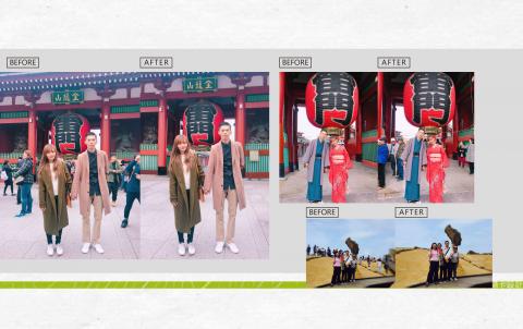 Wensa - 圖片檔雜物、人物去除、色彩調整
以單張照片計算價錢
不同複雜度價位不同
有需求可進一步詳細討論唷