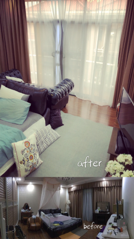 樸藝 - 主卧零成本改造前后
