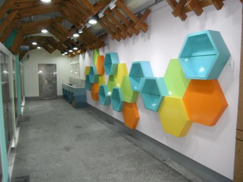 薌意室內裝修設計有限公司 - 台北市南門國中廊道優質化工程