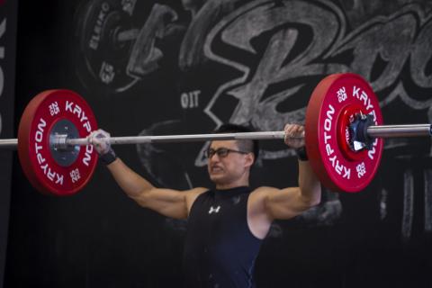 劉乃中 - 2018波恩體能舉重交流賽比賽照片