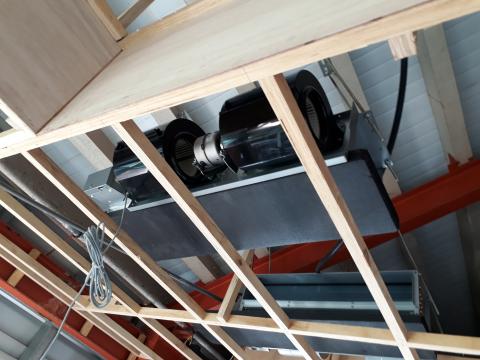 銓能 - 埋入式空調施工