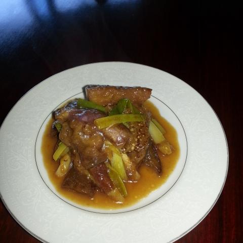 可維工作室 - 蔥香茄子