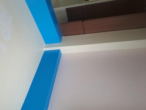 金玉滿堂  油漆 防水 工程 - 天花板橫樑調色完工