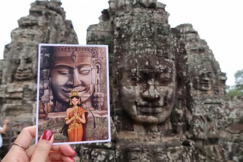 Travel with Tiffany - 旅遊明信片-吳哥窟