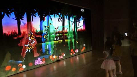 PSquare媒體實驗室 - 花現蝴蝶在台北蝴蝶展 | 互動影音體感裝置