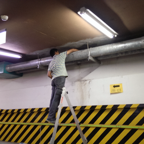 端俞綜合工程延攬行 - 案件:停車場牆面粉刷工程