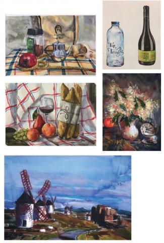 林玹緹 - 水彩繪製