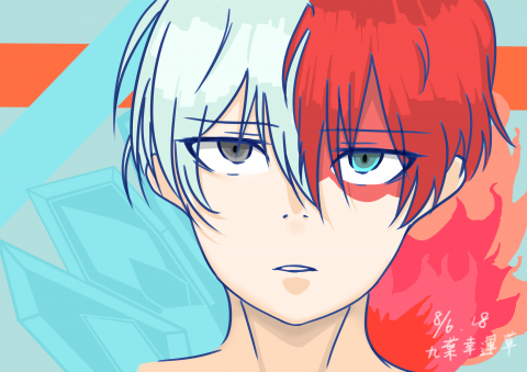 謝坤蓁 - 二創角色繪製
圖中角色為
我的英雄學院-轟 焦凍