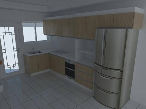 朝宣設計 - 廚具設計圖