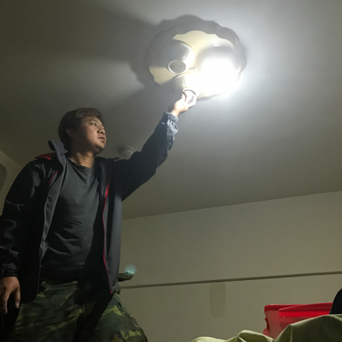 合宜(統原)水電行 - 林口，電燈裝修