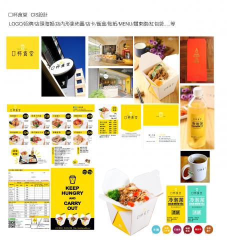 PhotoMe.創意.設計(印刷專業) - CIS企業形象規劃:招牌/店卡/DM/餐盒設計/貼紙/紅包袋/T恤/徽章
