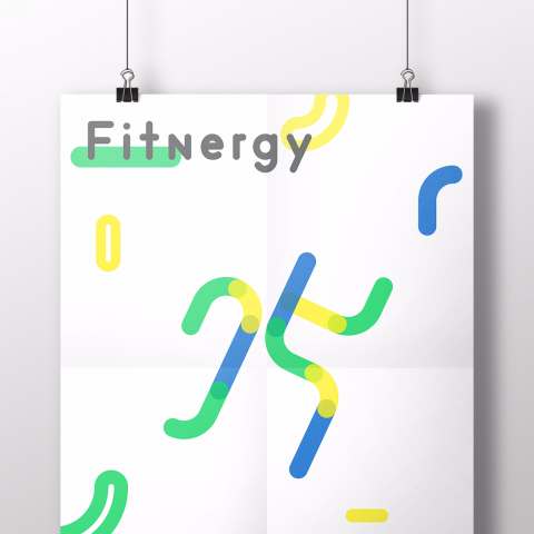 JL.Y Design - 畢業製作形象設計 Fitnergy ( 新型態健身社群)