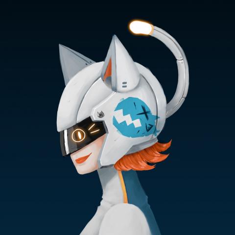 莊婷宇 - 2D_插圖_人物頭貼
製作軟體：Photoshop