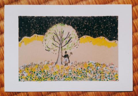 廖婕安 - 送給農夫朋友一家人的卡片。（母親）
