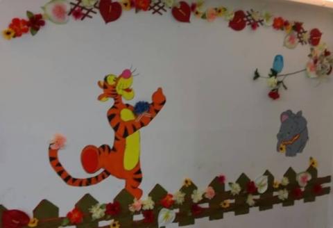 水滴創意工坊 - 補習班壁畫設計