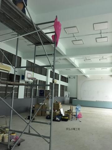 昇弘水電工程行 - 雙成國小 配線配管燈具安裝