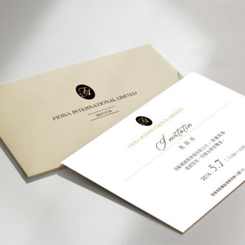 JING WEN/Business Design - 公司邀請函設計