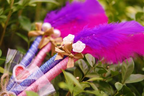 城事行腳 - 手作各式創意造型簽名筆
一筆定情永浴愛河情深深