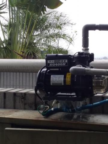 冷氣王團隊 - 頂樓安裝後東元木川加壓馬達