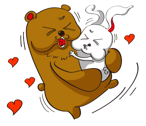 私人接案 - Iine貼圖-飄耳兔