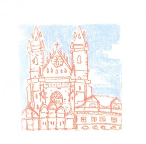 城惠琪 - 旅行插圖-教堂