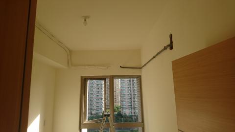 欣辰空調 - 淡水新市鎮某社區空調配管施工